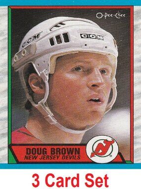 Doug Brown Hockey Card Collection